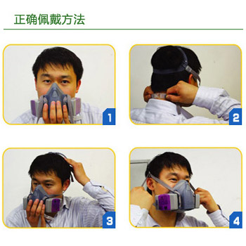 3m防毒面具的使用方法及注意事项