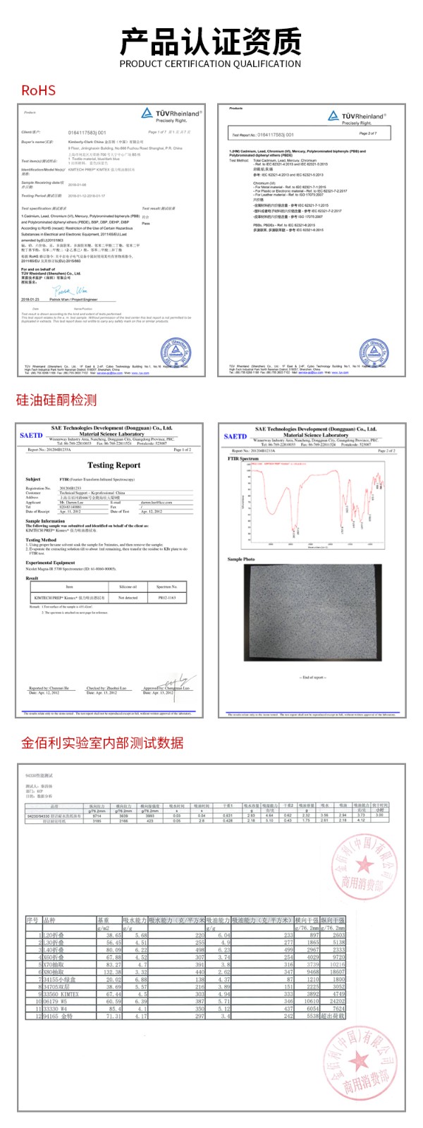 金佰利33560强力吸油擦拭布图片11