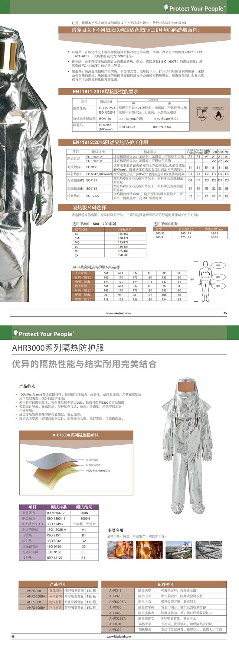 雷克兰AHR332芳纶镀铝隔热靴盖图片