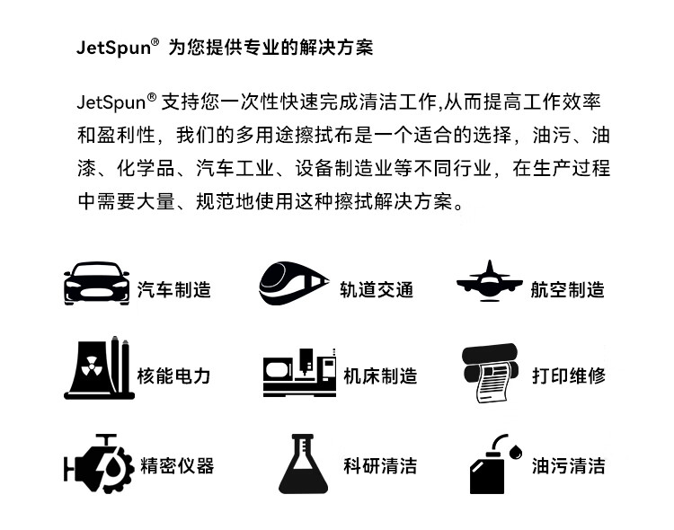 杜邦Jetspun洁士朋LC-2无尘擦拭纸多用途工业擦拭布9