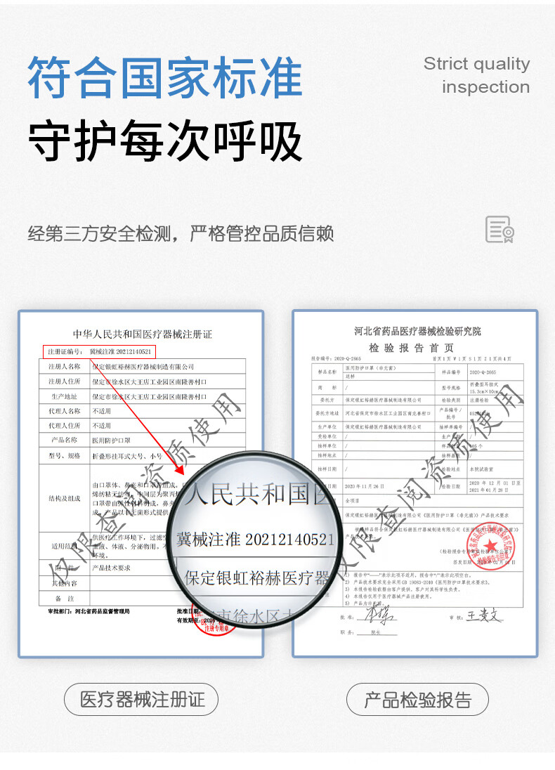 塞莫诗FMN9501折叠耳带式医用防护口罩图片4